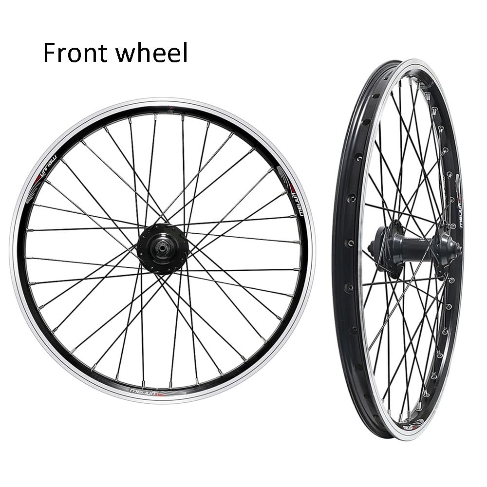 Amazon.co.jp: 20 26インチ BMX MTB 自転車ホイールセット フロント